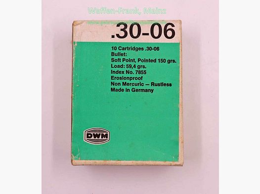 DWM, Berlin cartridge cases