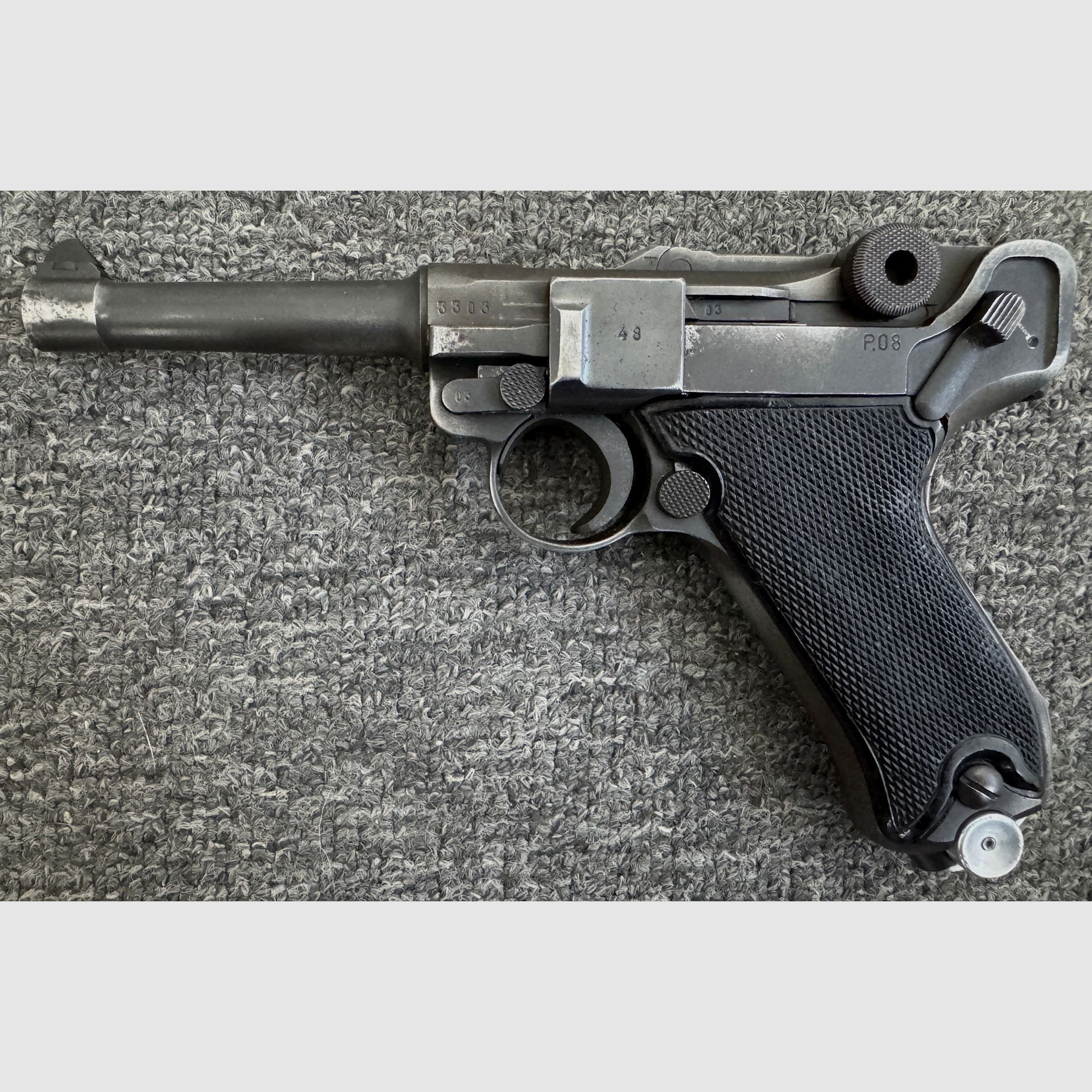 Luger P08 Byf - 42 - 9mm - guter Zustand