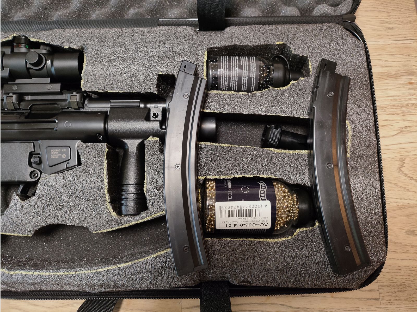 Heckler & Koch MP5 K-PDW Kal. 4,5 mm staal BB Co2 blowback