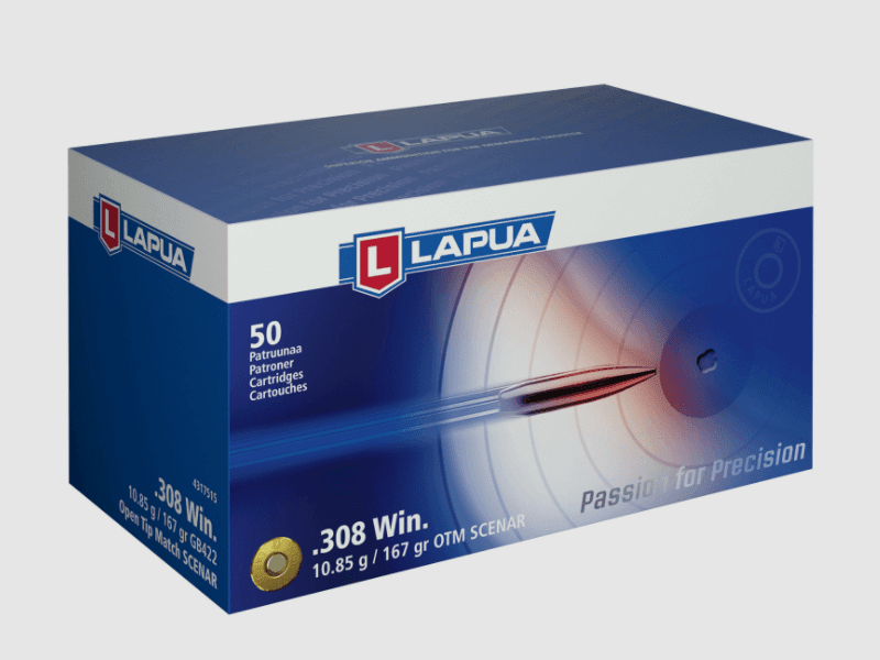 Lapua .308 Win. Scenar 167 gr. -50 pcs.