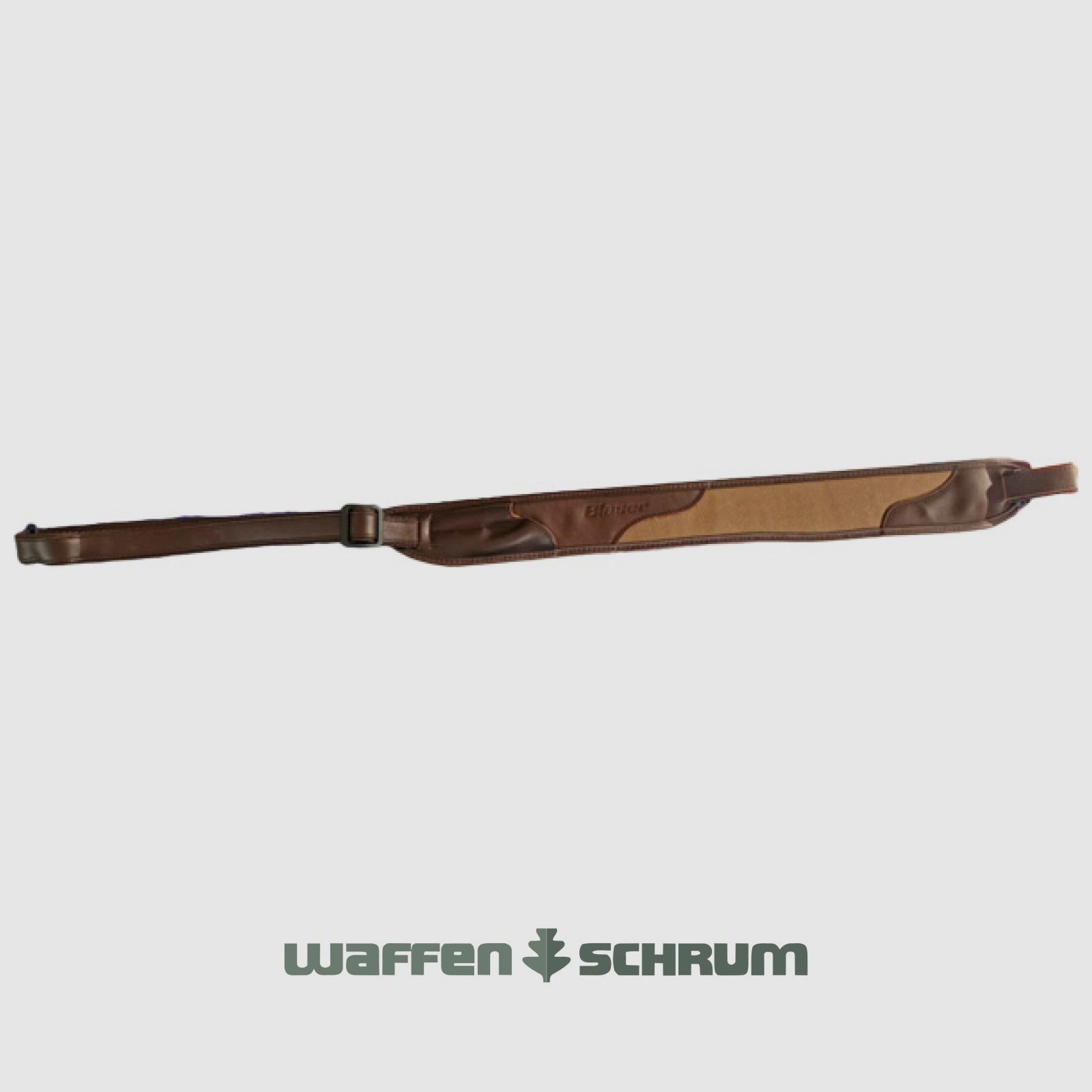 Blaser geweerriem canvas/leer bruin