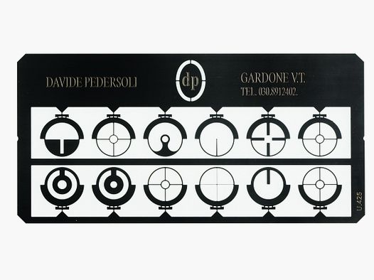 Set of 15 interchangeable Perdersoli rings for Tunnel