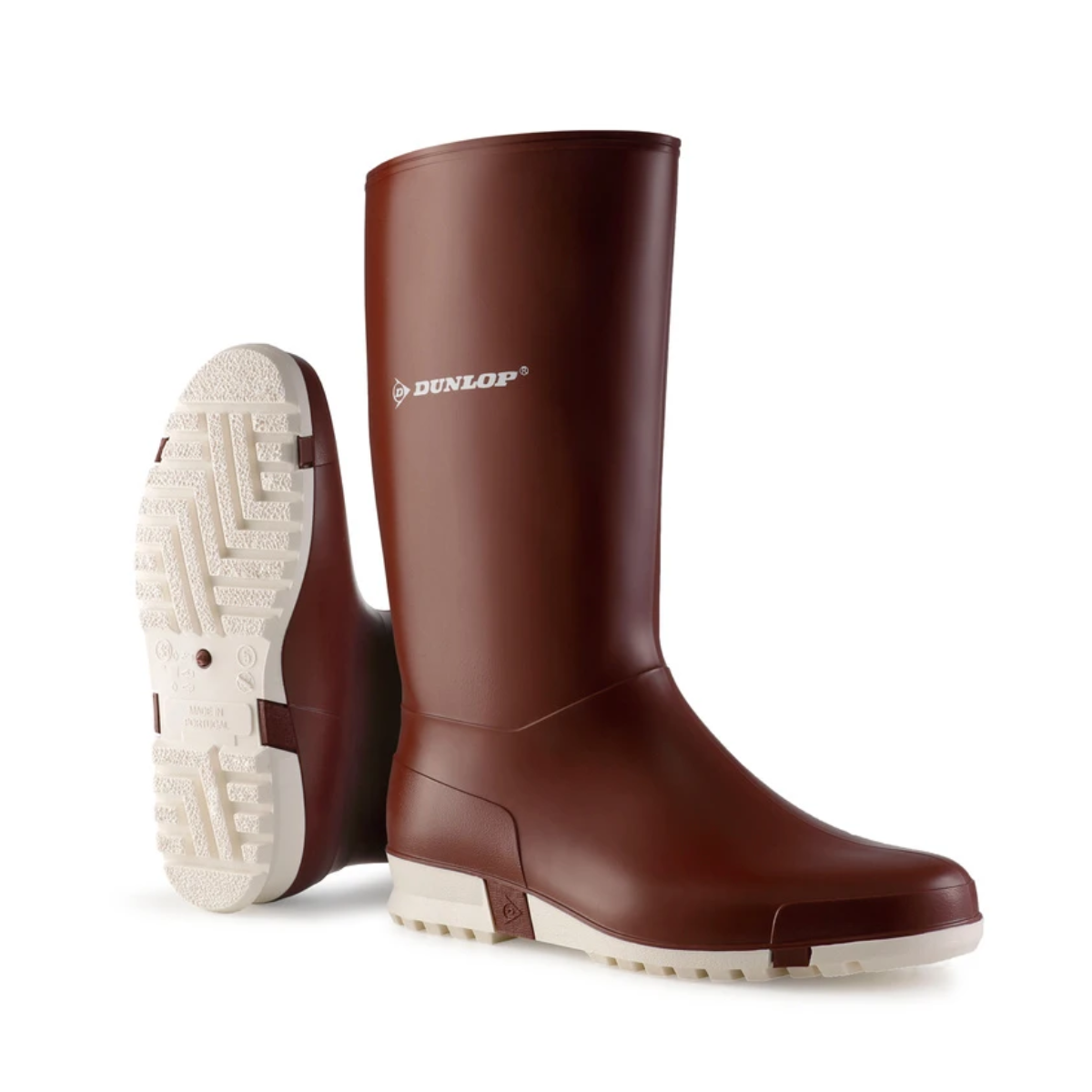 Botas de agua Dunlop Sport – Color: burdeos-blanco | Talla: 42, imagen 2 de 13