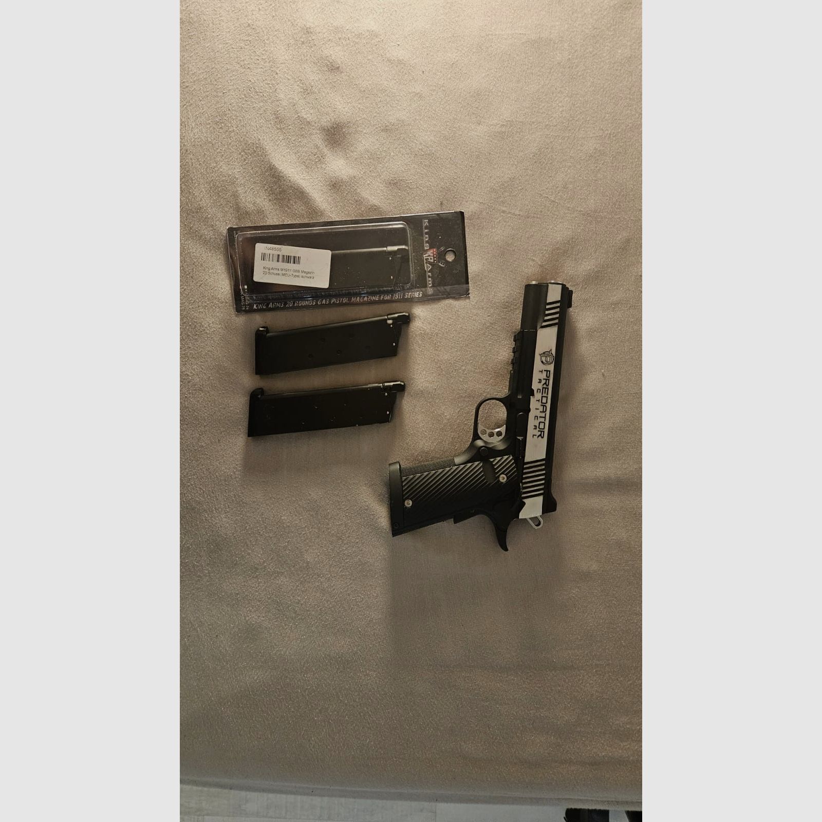 King Arms 1911 Full Metal GBB 6mm BB