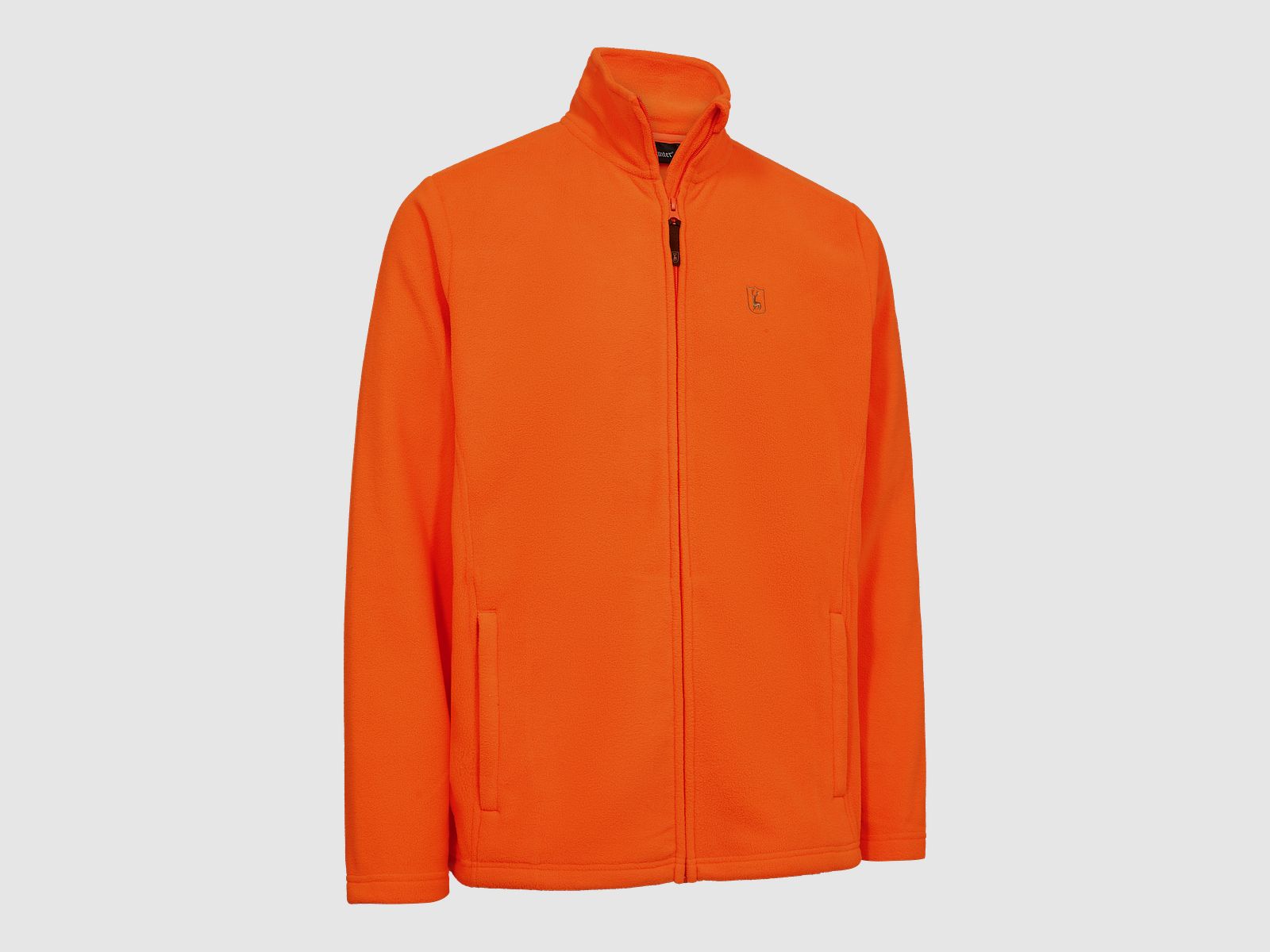 Deerhunter Atlas Light Fleece Veste Homme Orange Sécuritaire L