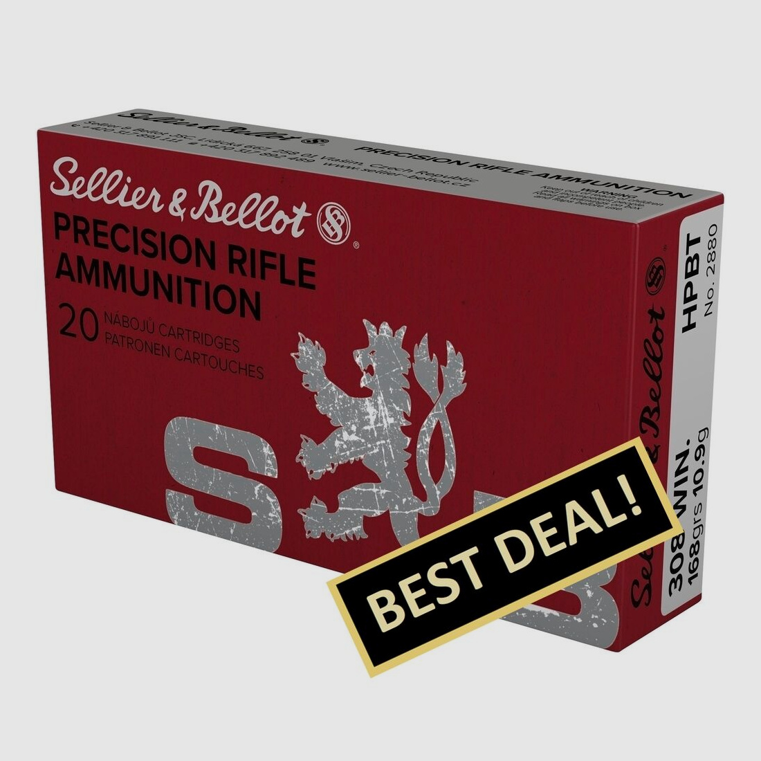 Sellier & Bellot .308 Win. OTM HPBT 10,9g/168grs.
