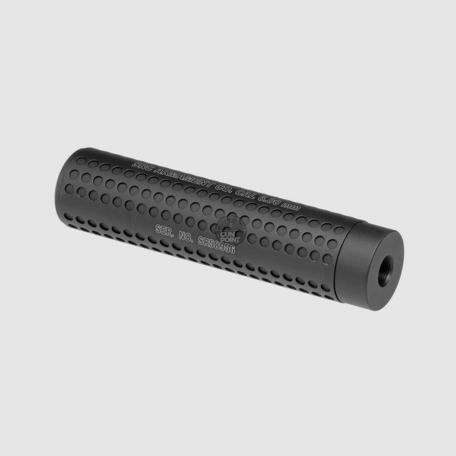 SRC Knight's Type Sliencer CCW-Schwarz