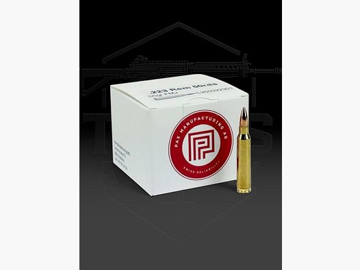 PAX MANUFACTURING, .223Rem, 55gr, 50 Schuss