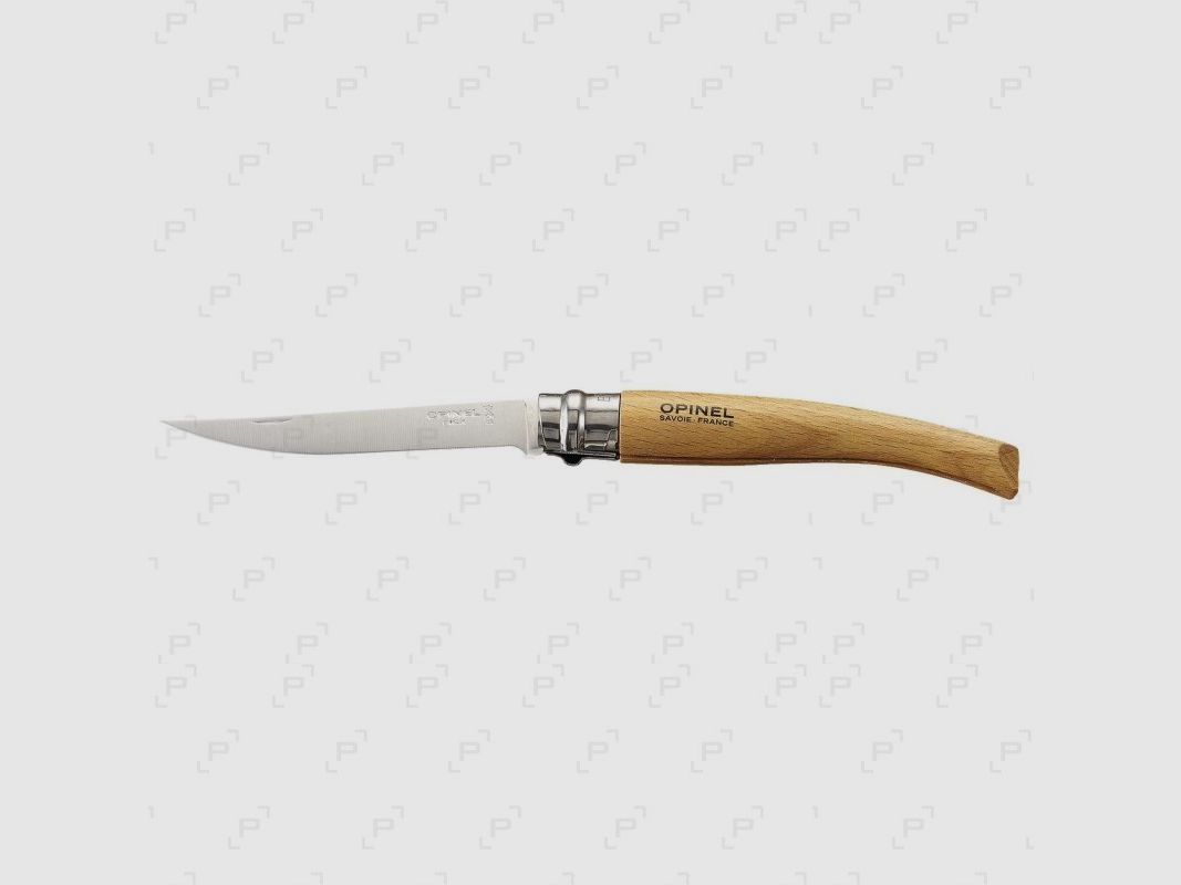 Couteau fermant OPINEL ÉFFILÉ N°10 manche hêtre/olivier/bubinga