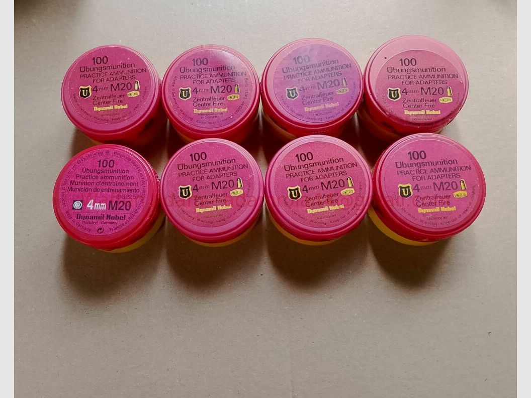 Dynamit Nobel 4mm M20 amunicja centralnego zapłonu