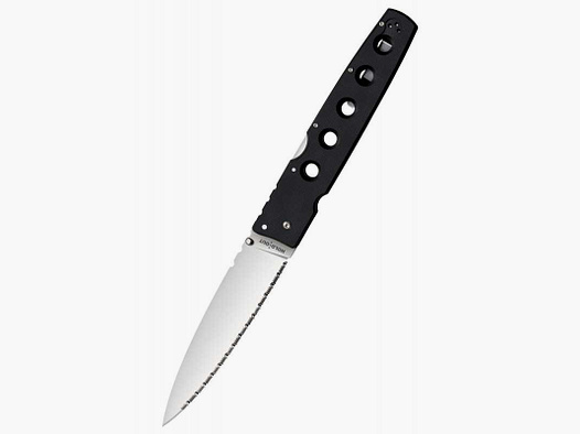 Couteau de poche Cold Steel Hold Out, lame de 6 pouces, S35VN, lame ondulée