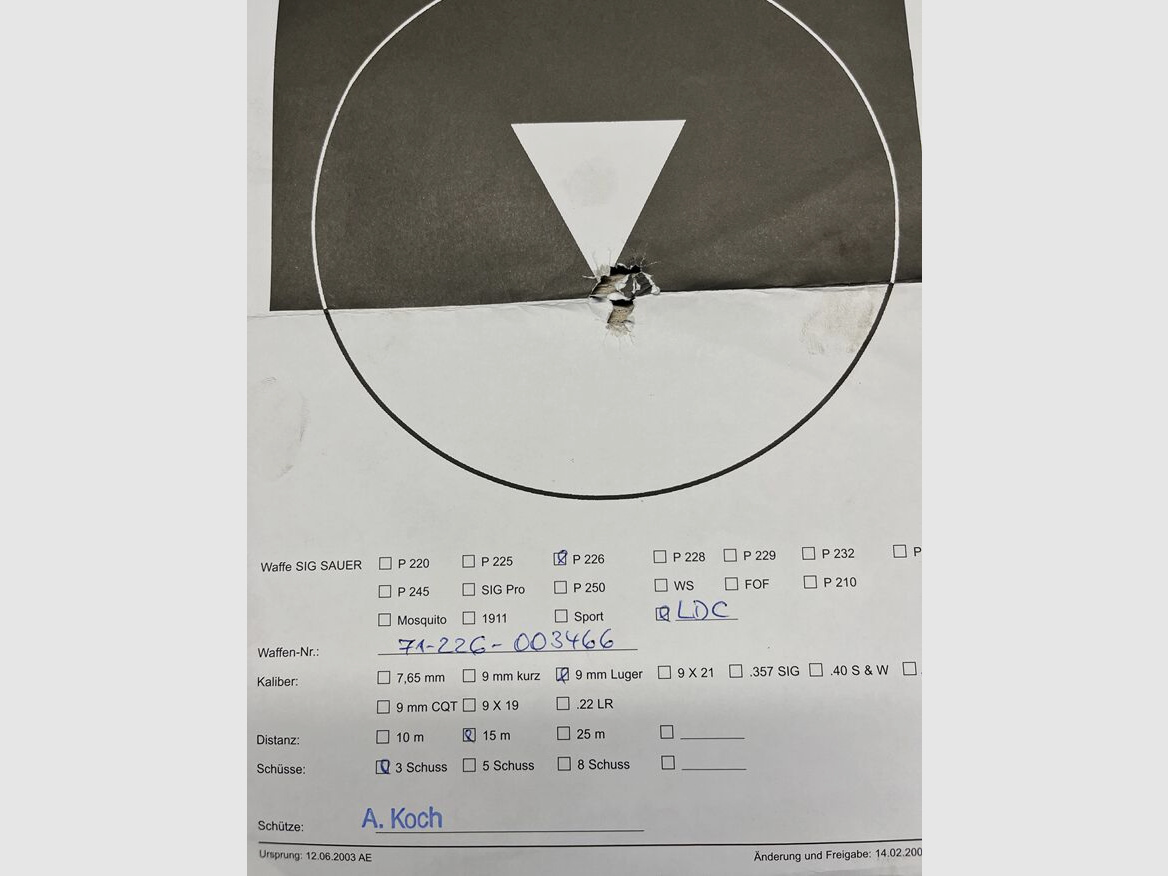 Sig Sauer P226 LDC