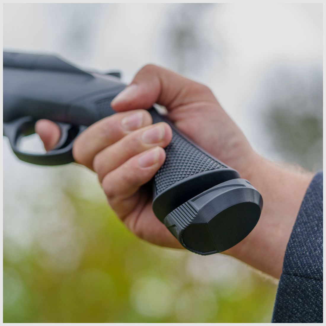 PUNCH BUTTON | Universeel | HDS68 GEN.2 | XXL ZWART | Cal.68
