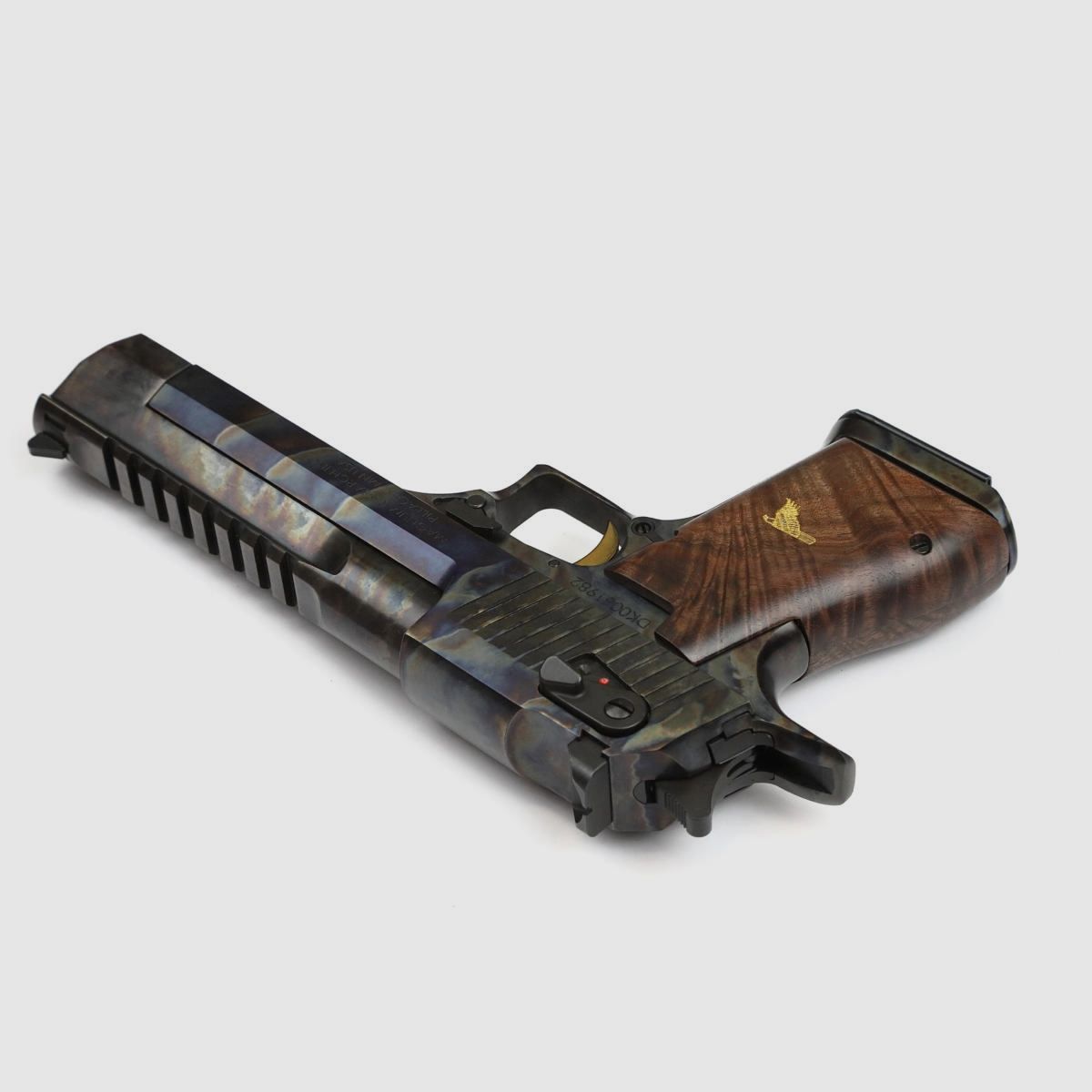 Desert Eagle XIX buntgehärtet Luxus-Holzgriff, Bild 6 von 9
