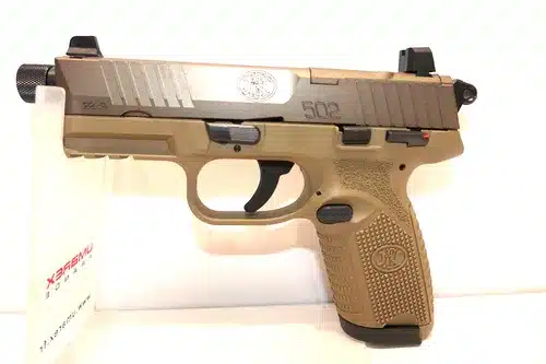 Pistole FN Herstal 502 Tactical FDE Kal. 22lr, Bild 3 von 5