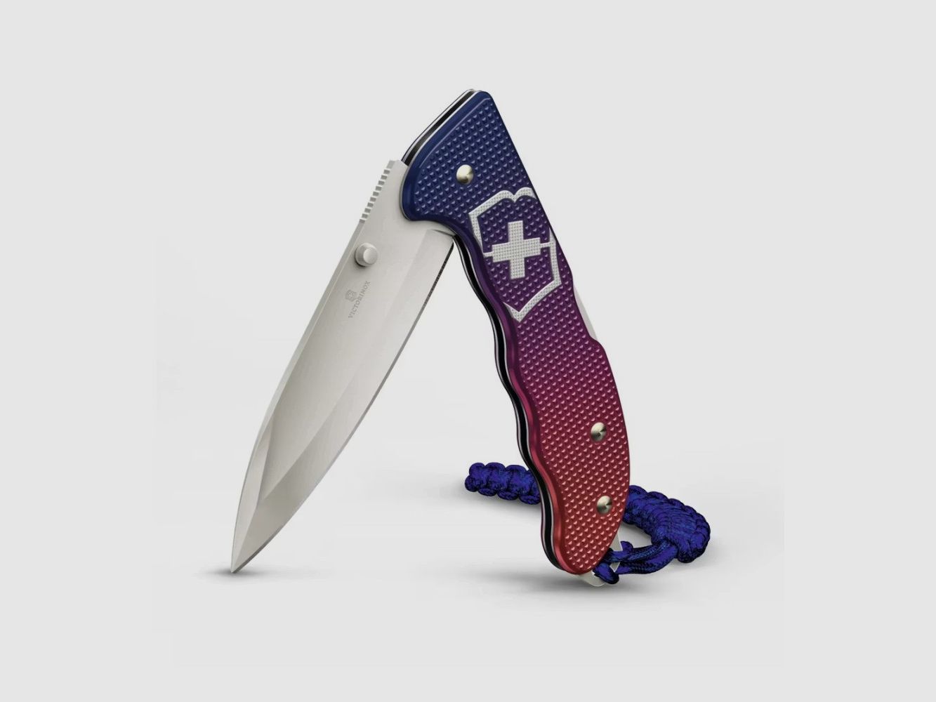 Victorinox Evoke Alox Blau und Rot, Bild 4 von 4