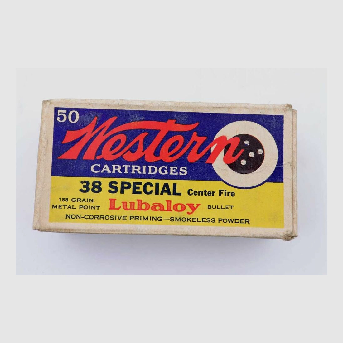 Wester Cartridge Company, USA Revolvermunition .38Special