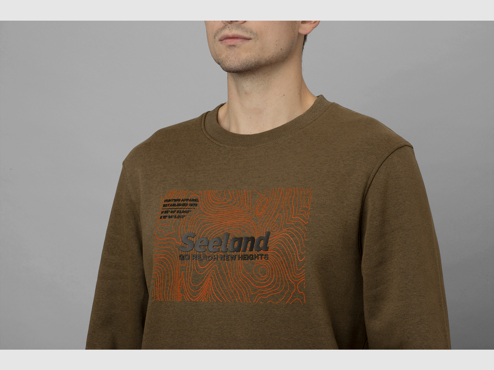 Seeland Pulse Sweatshirt - Dark Olive, immagine 3 di 6