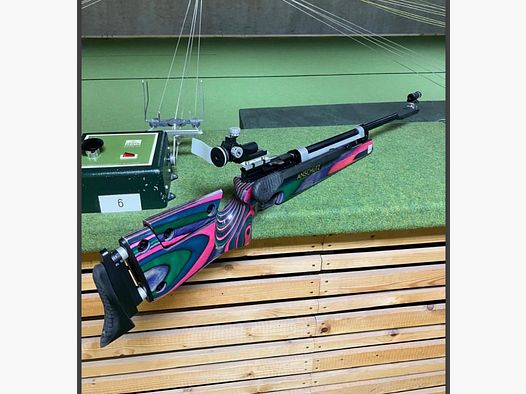 Anschütz buntes Luftgewehr