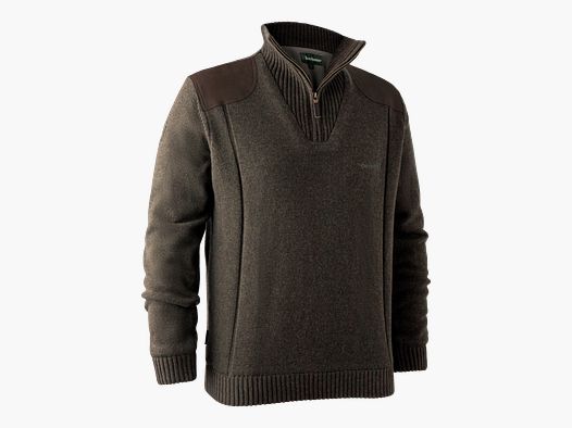 DEERHUNTER CARLISLE STRICKJACKE STORMLINER DARK ELM