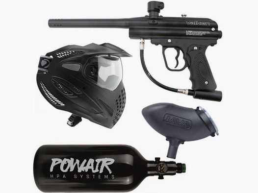 Pack de démarrage de marqueur de paintball Valken Razorback