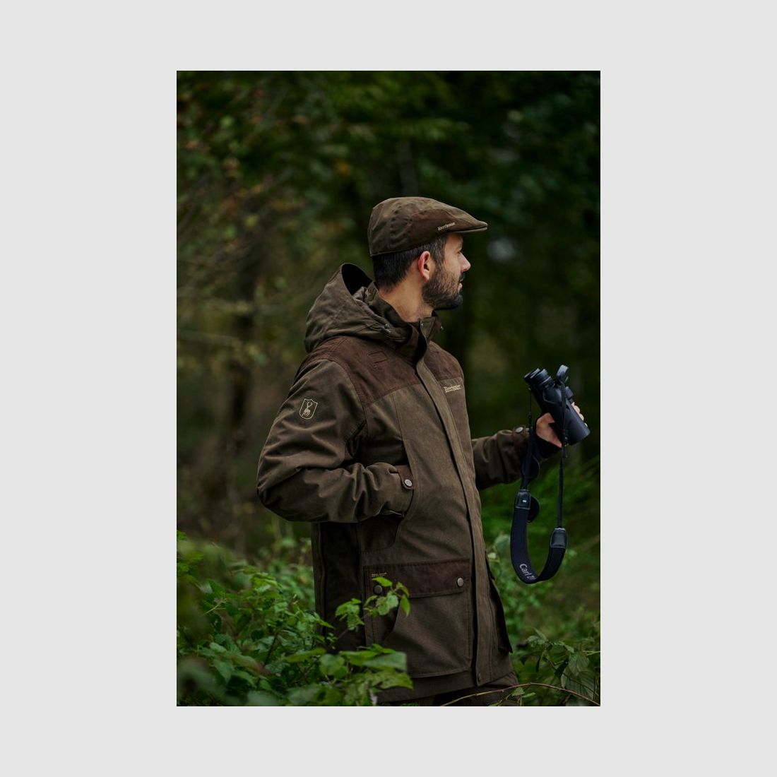 Deerhunter Eagle Flat Cap Tarmac Green, billede 3 af 3