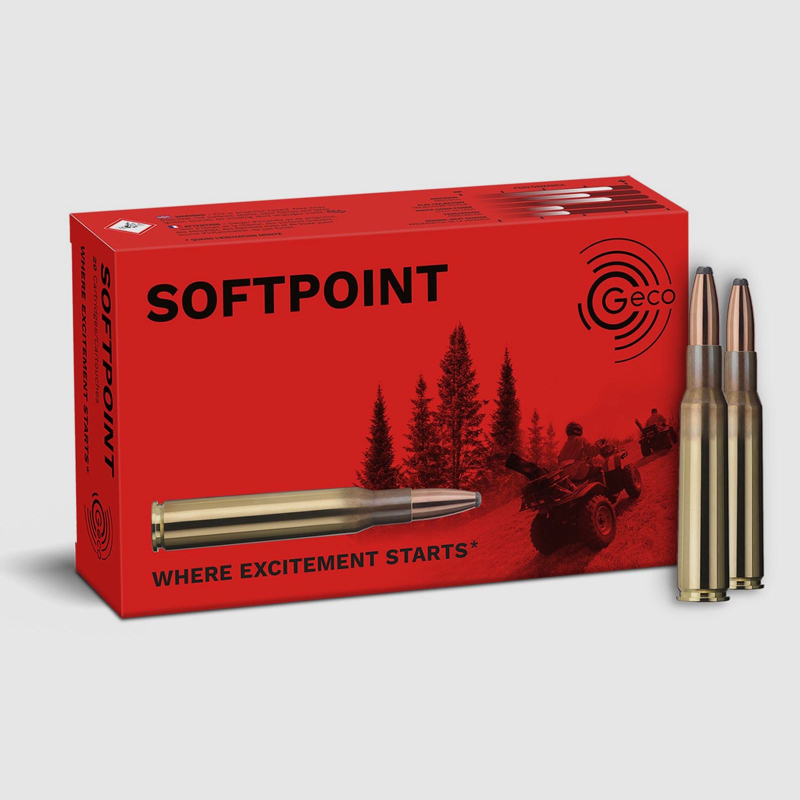 Geco 7x57 Teilmantel/SP 10,7g - 165gr