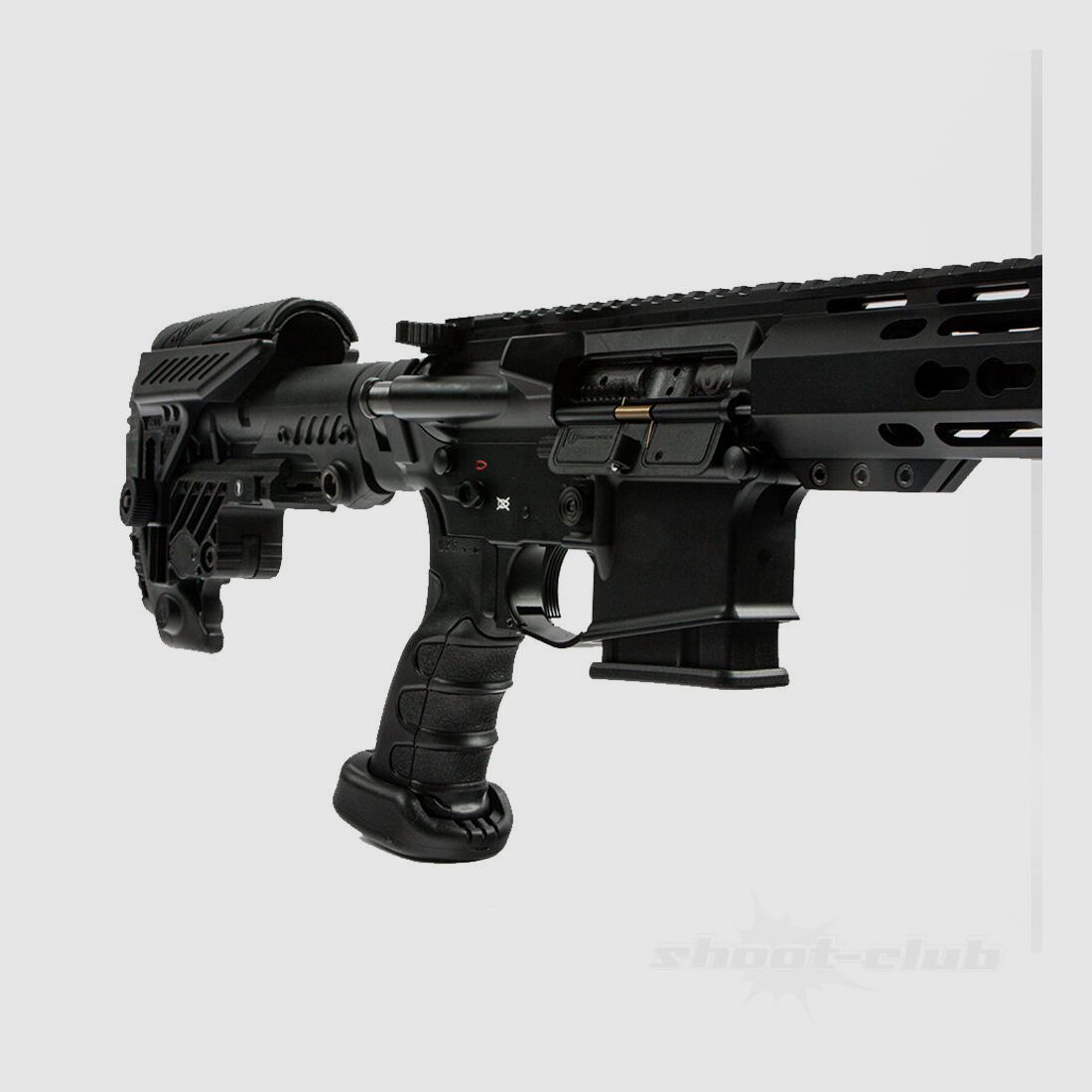 Schmeisser AR15 DMR Schwarzmatt 18 Zoll