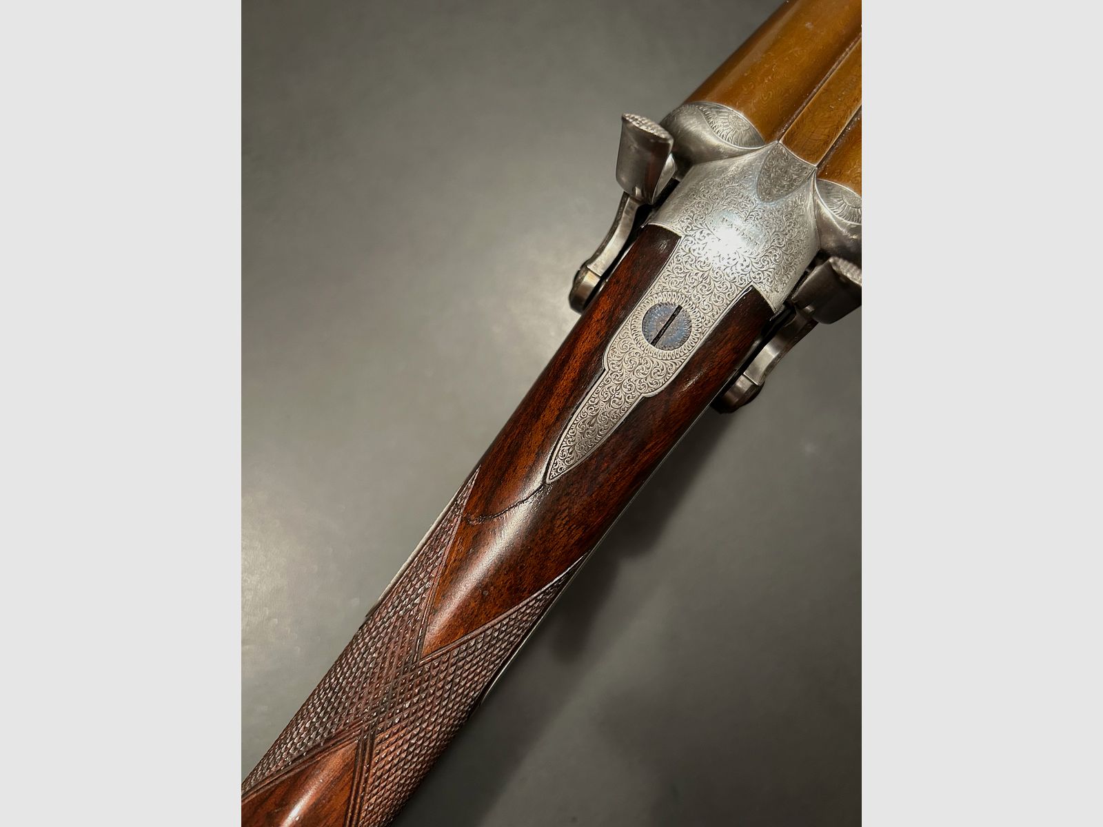 Purdey & Son strzelba podwójna 12/65 - historyczna broń myśliwska