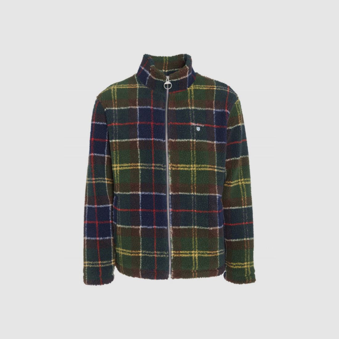 KURTKA FLEECE BARBOUR TARTAN Z ZIPPERM, zdjęcie 1 z 3