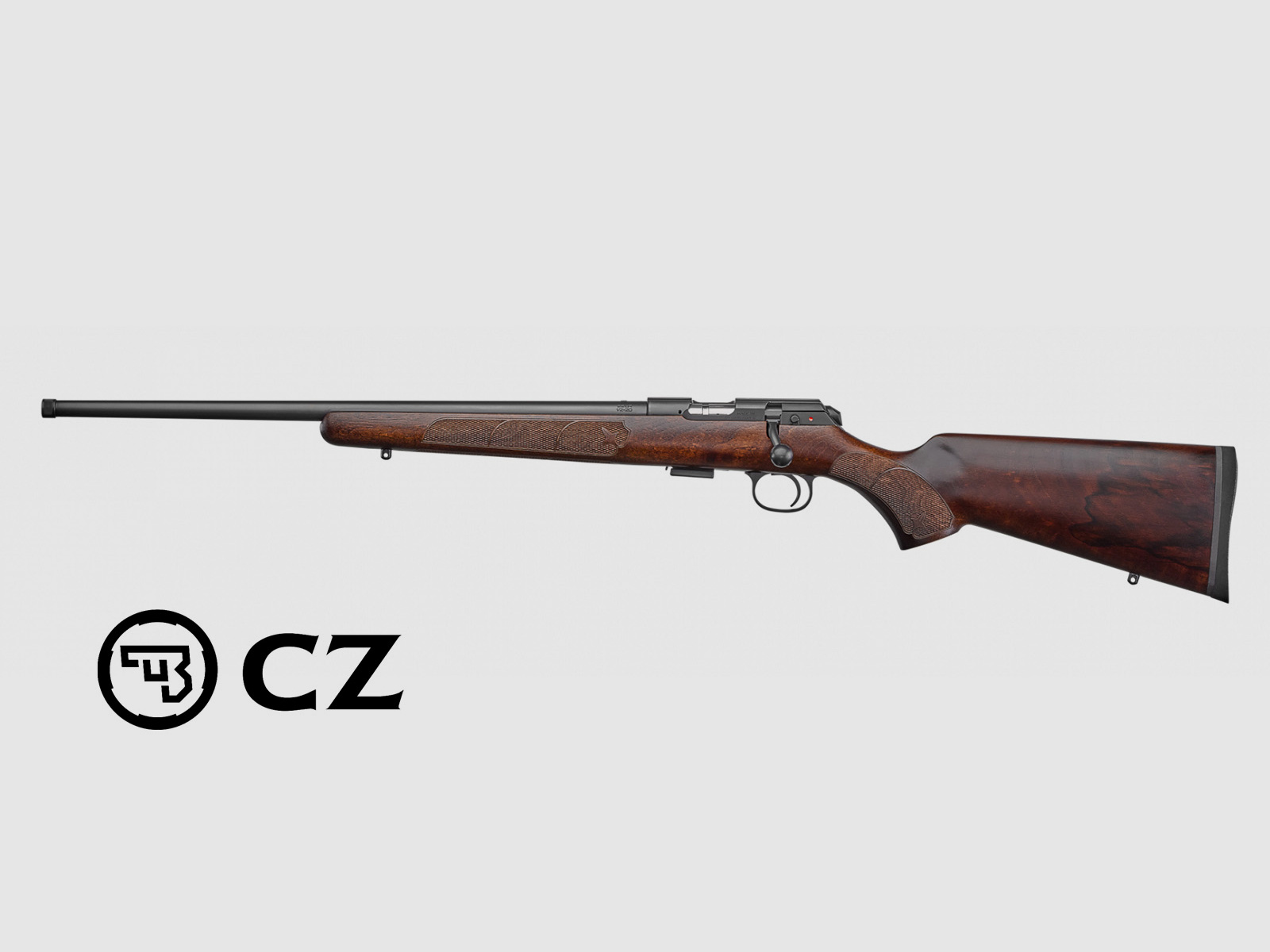 CZ457 American LH, left, caliber .22lr || Repeating rifle