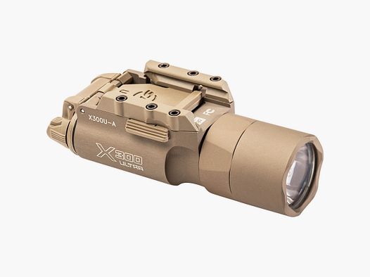 Surefire Lampe Mod. X300U-A, LED, Schnellverschluss, tan