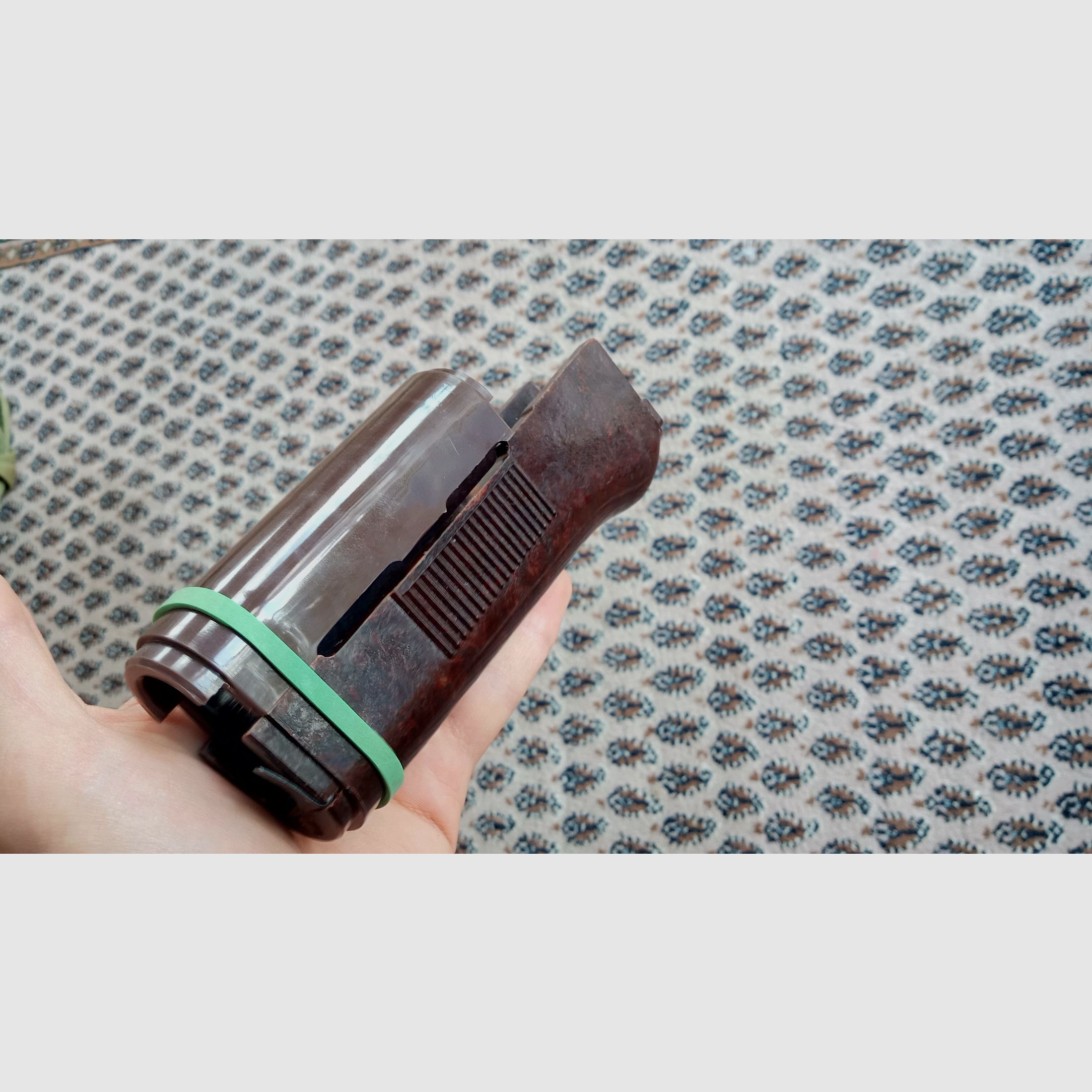 Set di protezione anteriore AKMS MPi dell'Est Germania per AKMS & AK74 DDR NVA in bakelite e plastica // montaggio indiretto anche per NEDI SDM Type 56 possibile, immagine 9 di 20