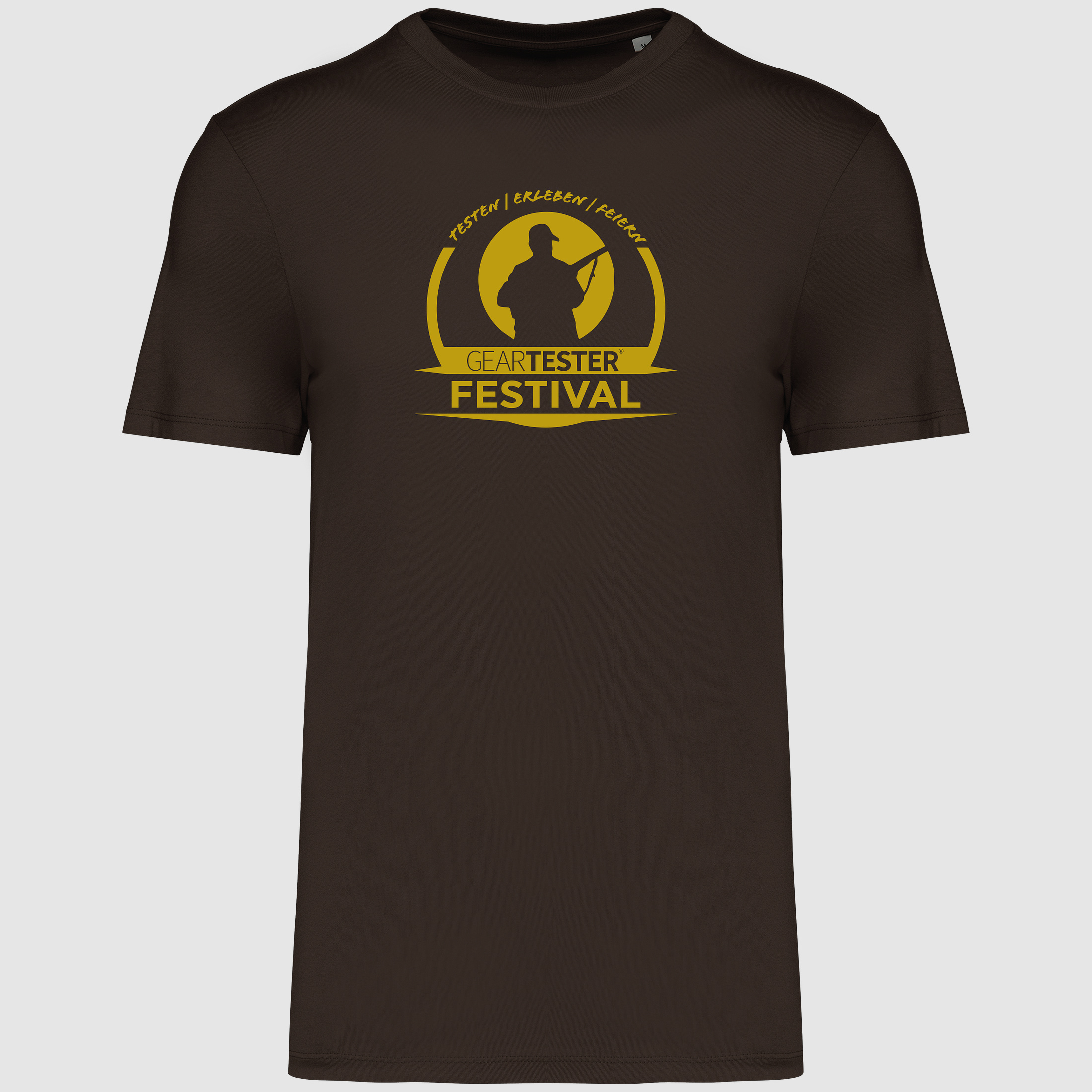 Geartester Festival Bio T-Shirt, großes Logo