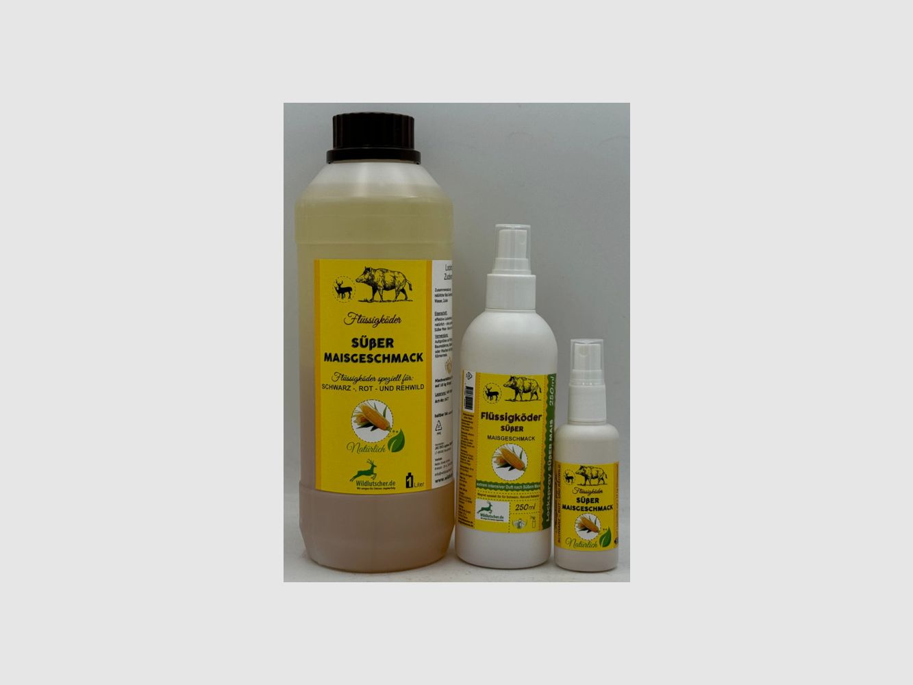 Wildlutscher Flüssigköder und Köderspray verschiedene Varianten