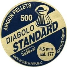 KOVOHUTE Czech Diabolo Pellets - Diabolo STANDARD 4.5 mm