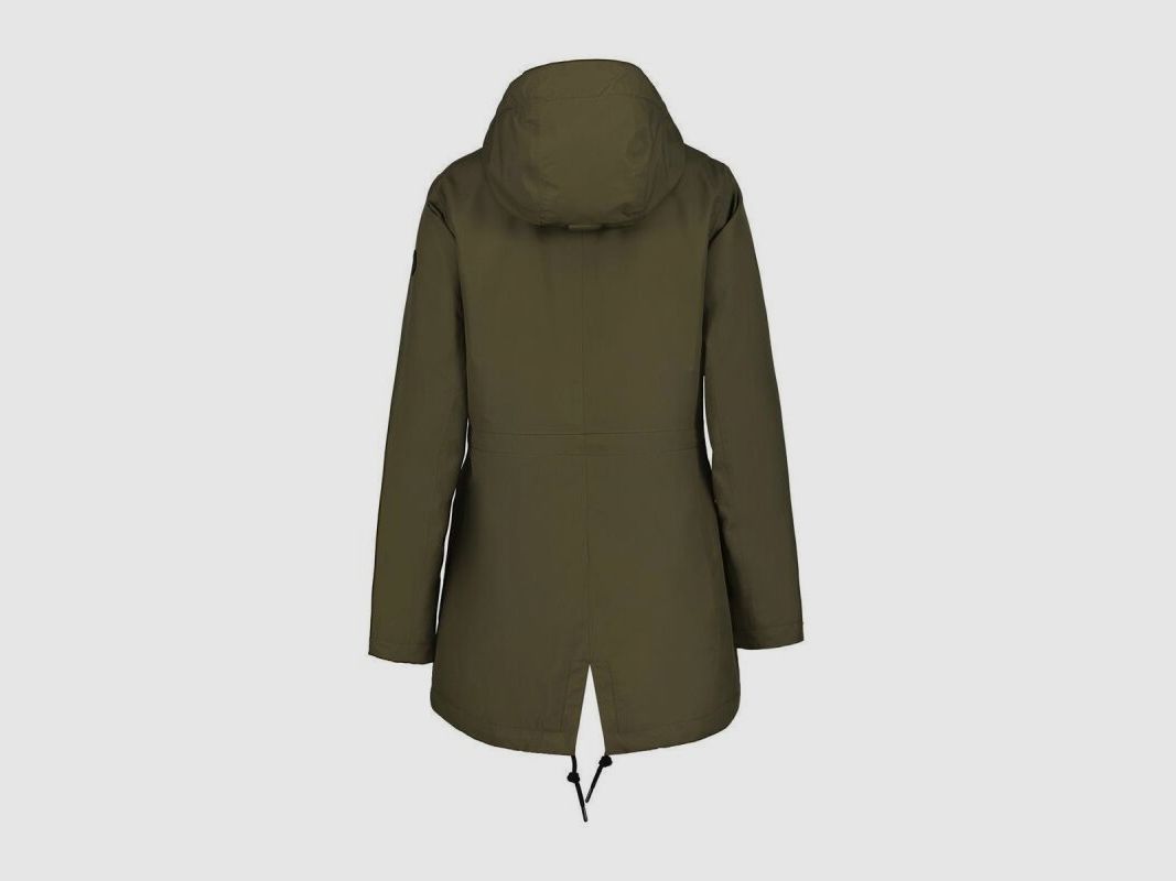 Icepeak Damenjacke Addis Dunkel Oliv