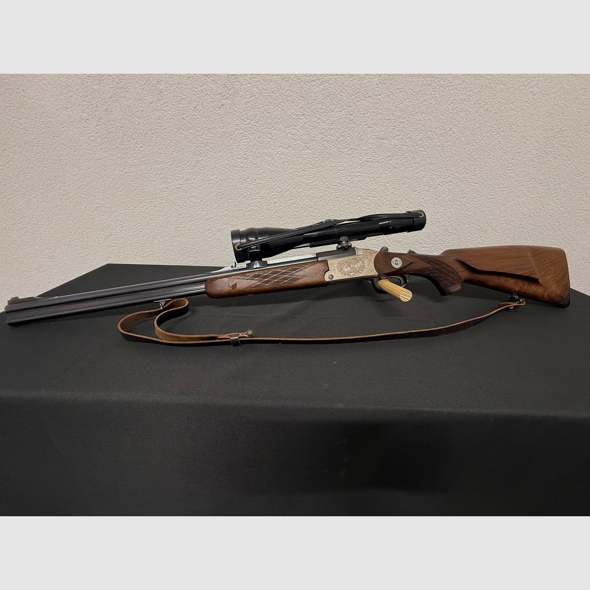 Blaser Bockbüchse Bockdoppelbüchse 9,3x74R .22Hornet