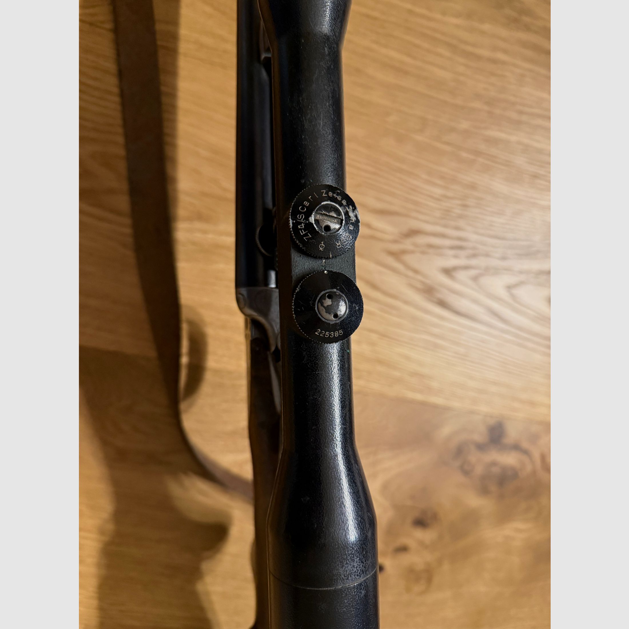 Dubbelgeweer/zijwaartse geweer Bühag Suhl Kal. 16/70