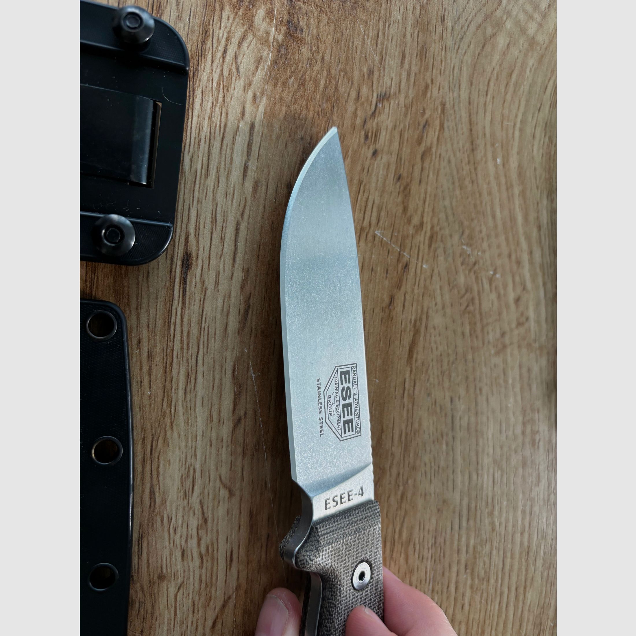 Esee 4 - Stainless Steel - aus Sammlung 