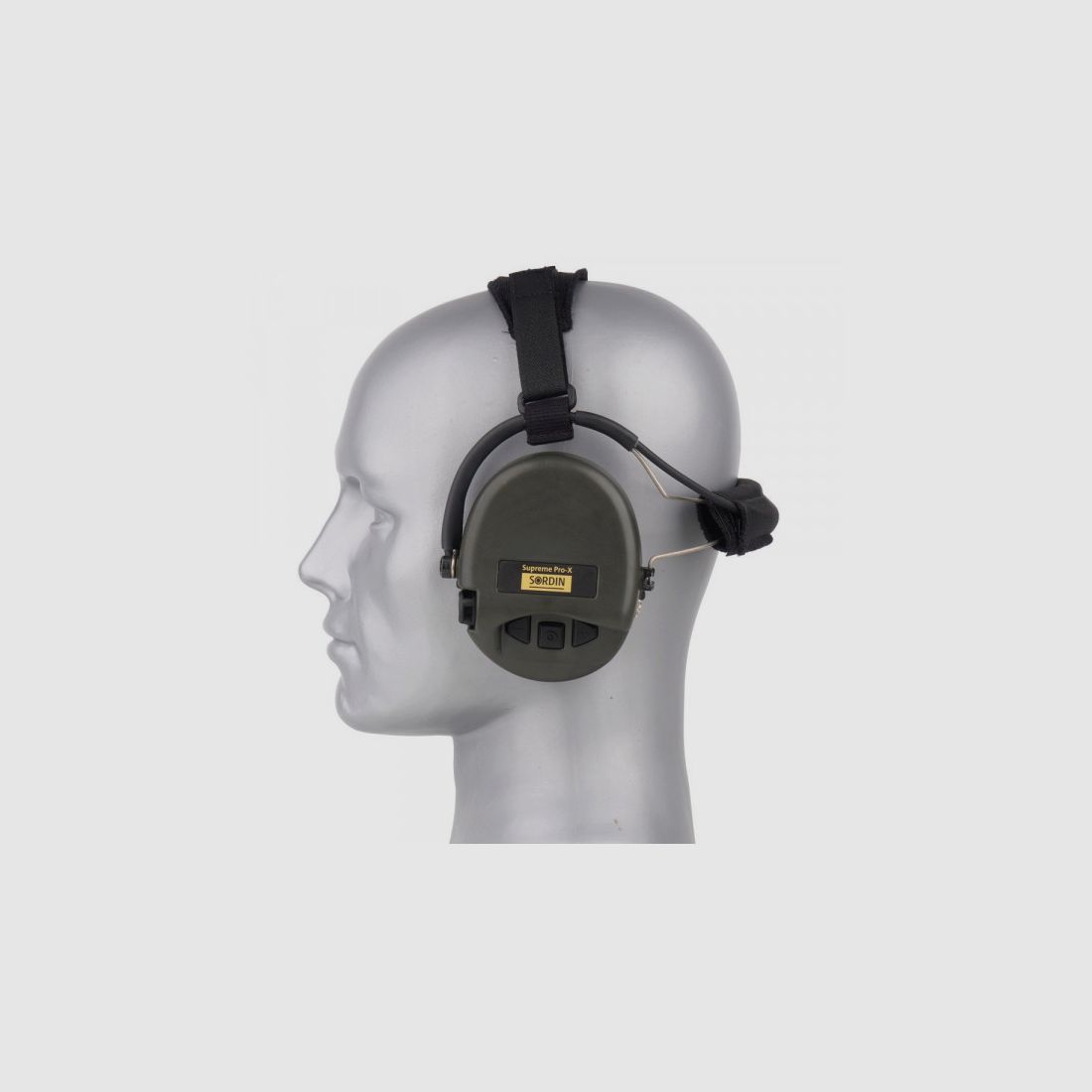 ELECTRONISCHE GEHOORBESCHERMING - SORDIN SUPREME PRO X-NECK DIGITAAL GROEN - SILICONE