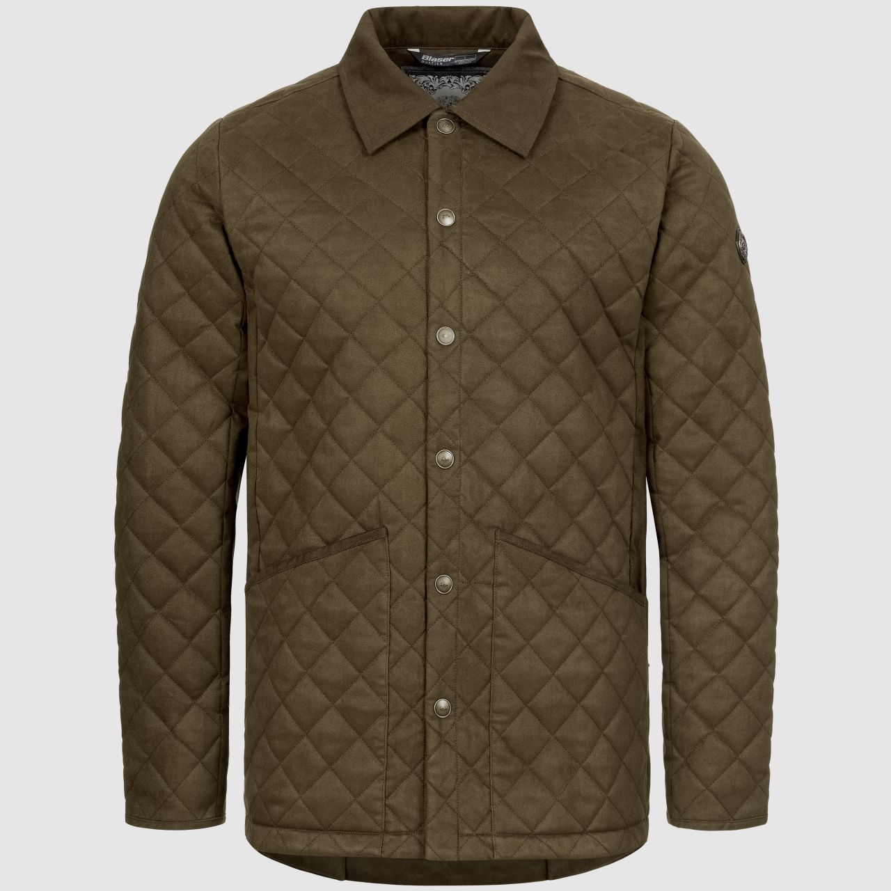 Blaser Herren Suede Jacke Damian dunkelbraun