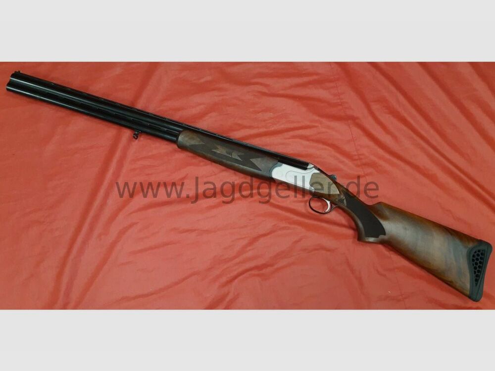 Bockdoppelflinte Hubertus Bayard Luxe 12/76 Wechselchokes 12/76