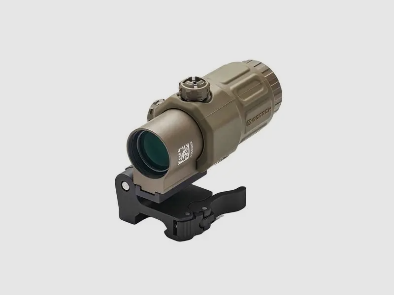 EoTech – G33 / 3 power magnifier with quick disconnect / switch to side (STS) mount / TAN