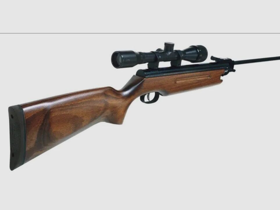 Weihrauch Gewehr HW35 Schalldämpfer Set Kal. 4,5mm mit ZF 4x32