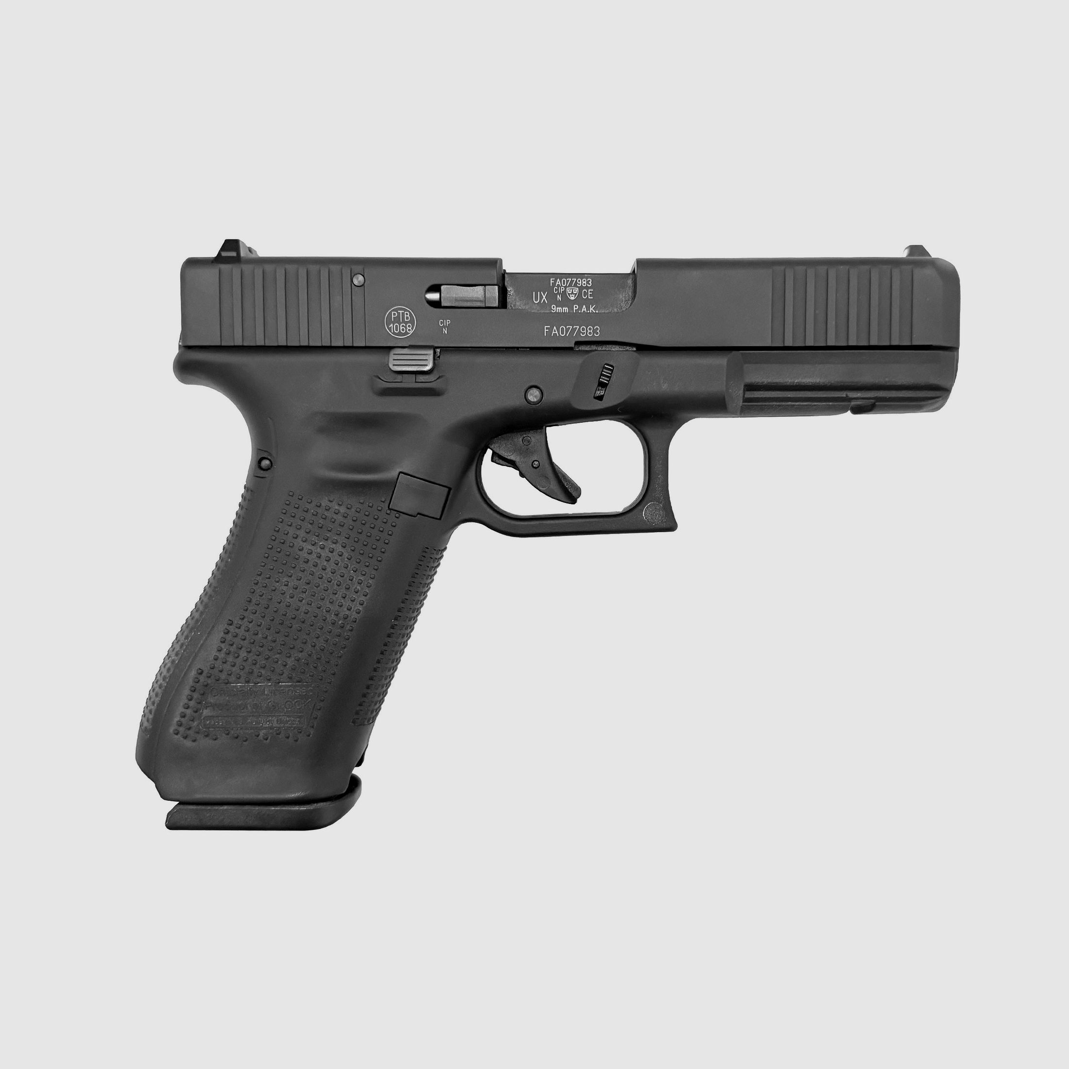 Glock 17 Gen5 blank firing pistol 9mm P.A.K. black - NEW