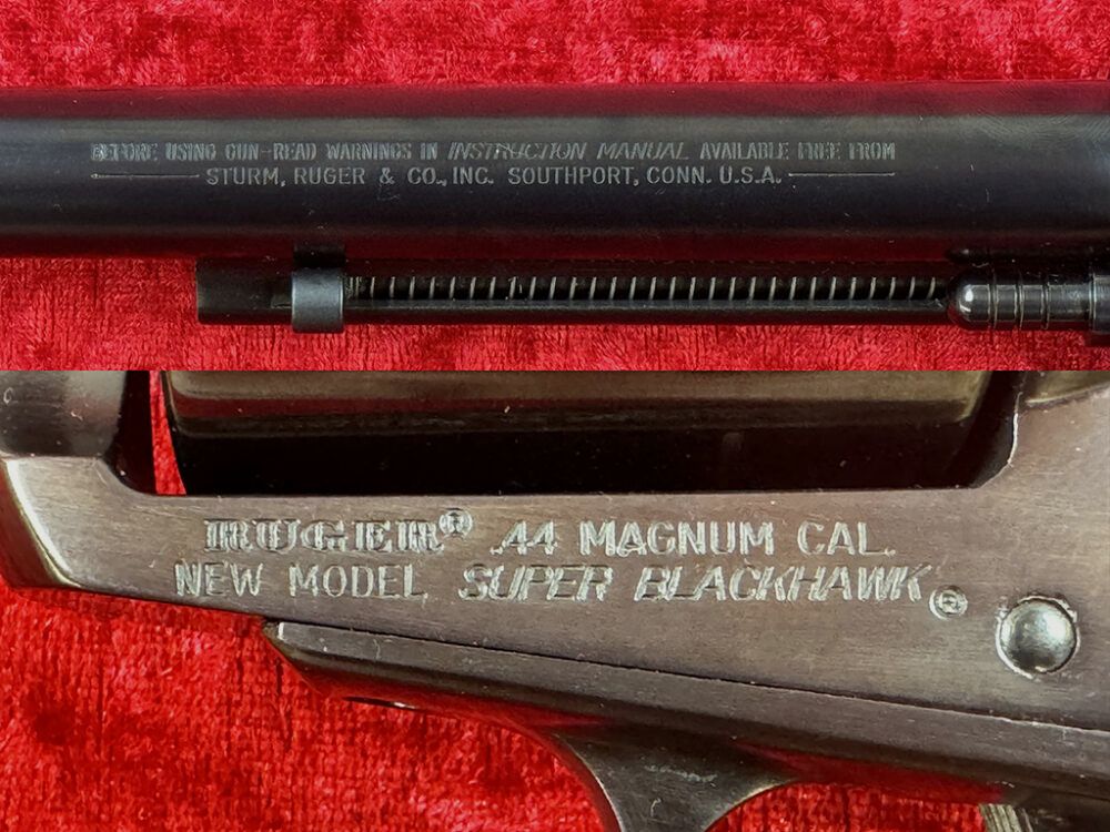 Ruger Nouveau Modèle Super Blackhawk