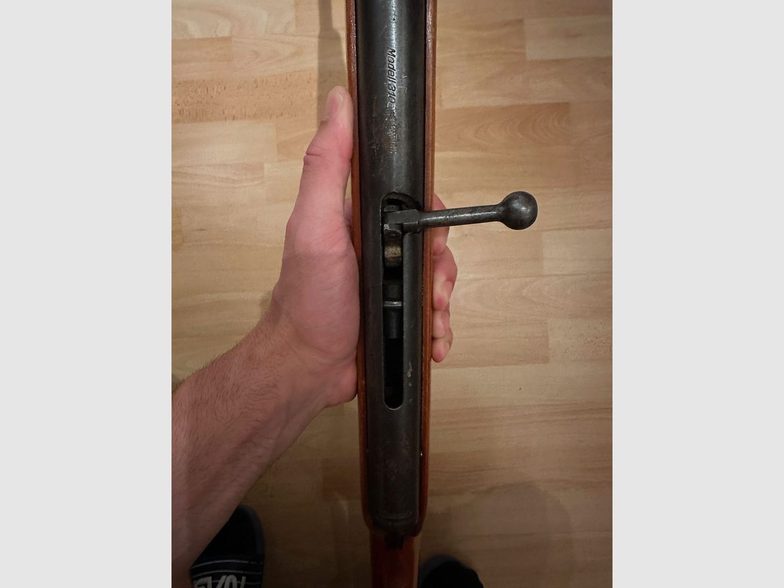 Haenel Suhl Modell 310 Repetier-Luftgewehr – inkl. 8-Schuss-Magazin – Voll funktionstüchtig