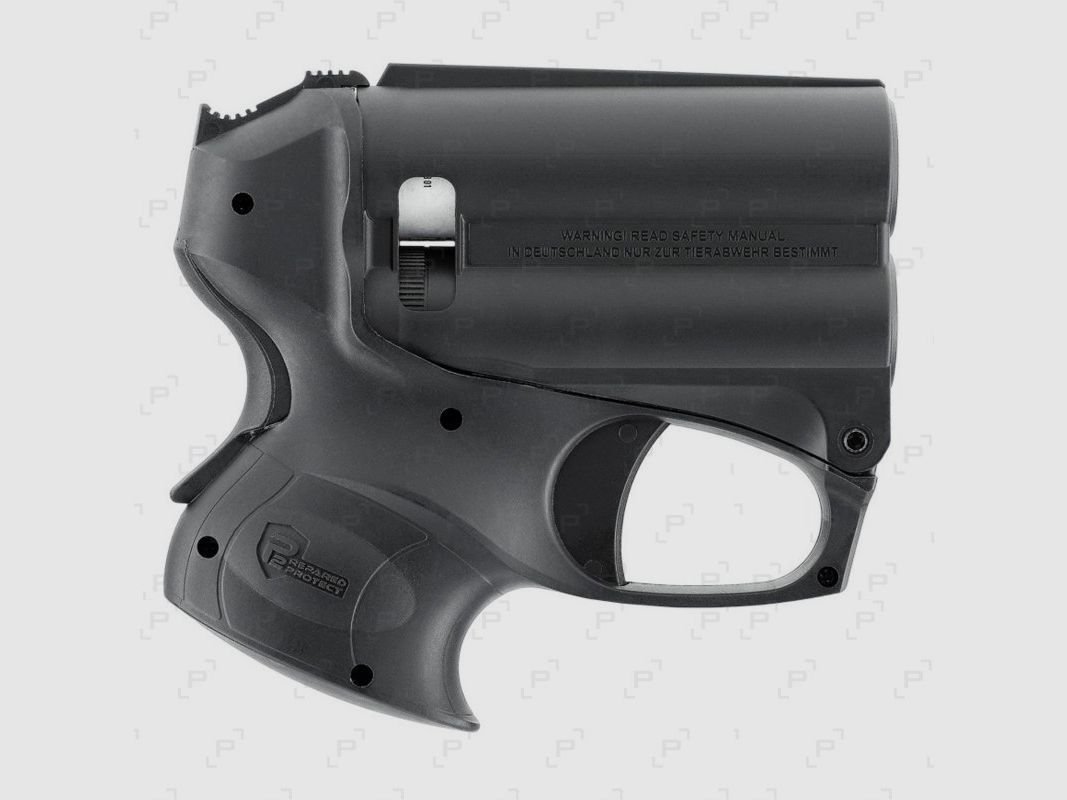Pack pistolet propulseur au gaz poivre P2P PGS II avec lampe 200 lumens intégrée, image 4 sur 4