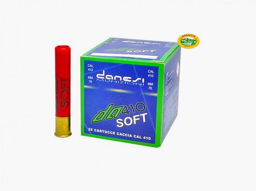 DANESI Patronen DA410 SOFT T3 Kal.410 Borrino gr.27 pb.10 schallgedämpft